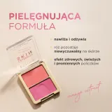 Кремовые румяна Eveline Cosmetics Celebrity Skin дуэт, 01 Soft Harmony, 8 г — фото 7