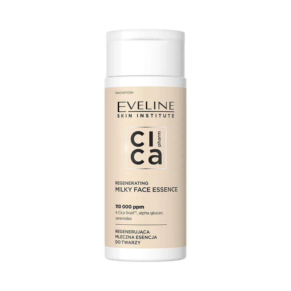 Эссенция для лица Eveline Skin Institute Cica Pharm молочная, восстанавливающая, для сухой и чувствительной кожи