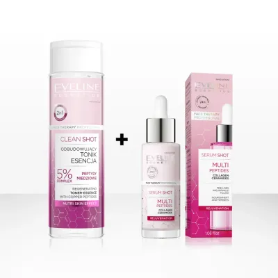 Набор для лица Face Therapy Professional Duet, тоник и сыворотка