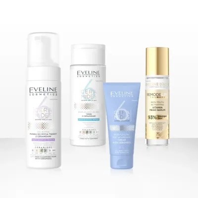 Набор для лица Eveline Cosmetics 6 Ceramides, с витаминной мезо-сывороткой