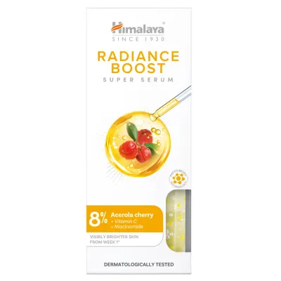 Сыворотка для лица Himalaya Radiance Boost Super Serum, осветляющая, для сияния