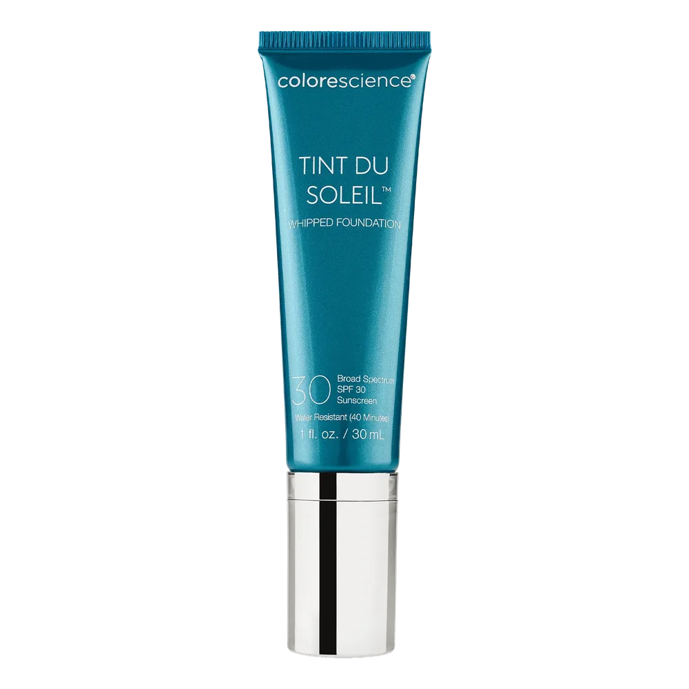 Тональная основа Colorescience Tint du Soleil Whipped Mineral Foundation, минеральная, SPF 30, 30 мл, оттенок Light