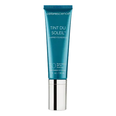 Тональная основа Colorescience Tint du Soleil Whipped Mineral Foundation, минеральная, SPF 30, 30 мл, оттенок Light