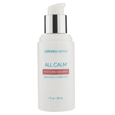 Сыворотка для лица Colorescience All Calm Multi-Correction Serum, против покраснений, для чувствительной кожи, 30 мл