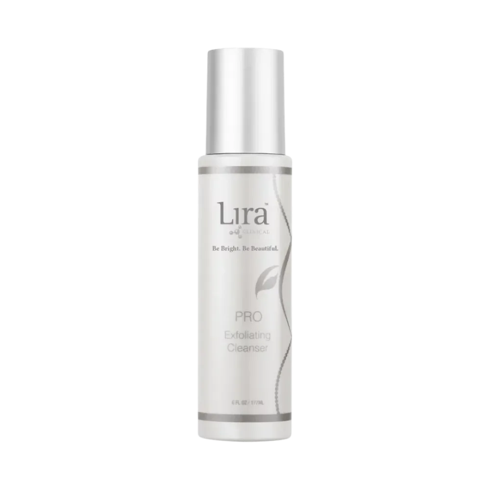 Отшелушивающий гель для умывания Lira Clinical PRO Exfoliating Cleanser, с молочной и салициловой кислотами, 177 мл