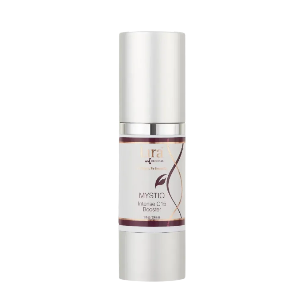 Бустер для лица Lira Clinical MYSTIQ Intense C15 Booster, с витамином C, осветляющий, 29,6 мл