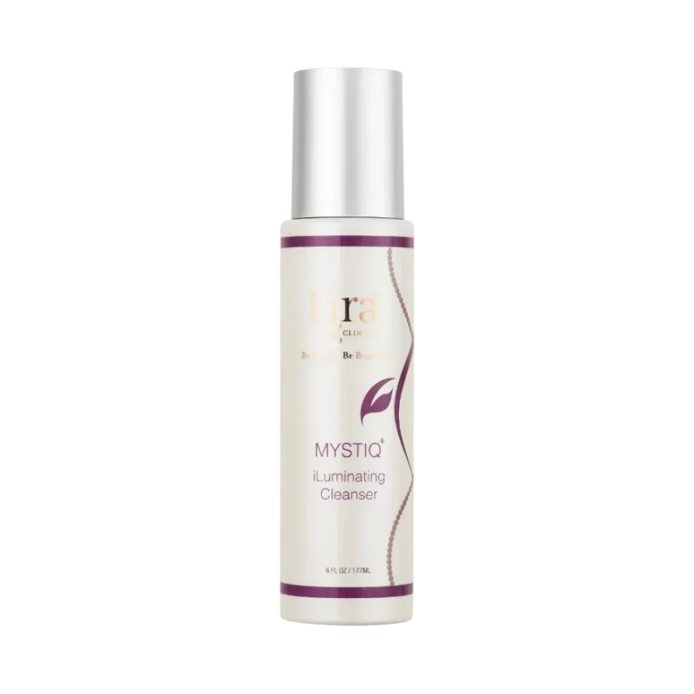 Очищающая эмульсия для лица Lira Clinical MYSTIQ iLuminating Cleanser, осветляющая, снимает макияж с глаз, 177 мл