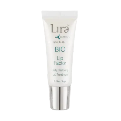 Бальзам для губ Lira Clinical BIO Lip Factor пептидный, с эффектом блеска, 7 г