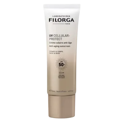 Солнцезащитный крем для лица и тела Filorga UV-Cellular Protect Face and Body SPF 50+, антивозрастной, 125 мл