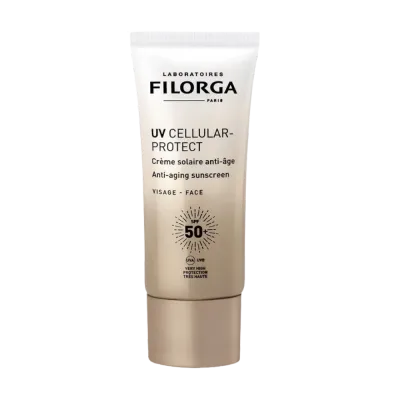 Солнцезащитный крем для лица Filorga UV-Cellular Protect Face SPF 50+, антивозрастной, 40 мл