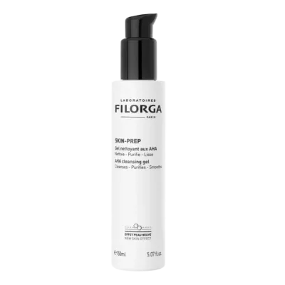 Гель для умывания Filorga Skin-Prep AHA Cleansing Gel с AHA-кислотами, для комбинированной и жирной кожи, 150 мл
