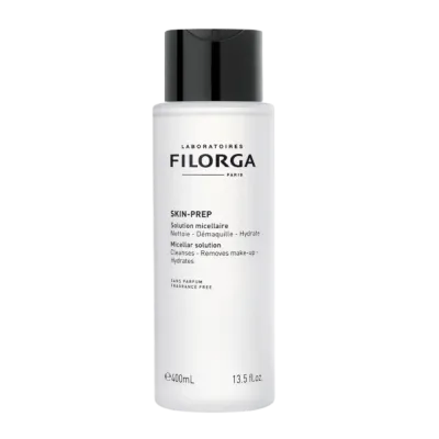 Мицеллярная вода Filorga Skin-Prep Micellar Solution для очищения и снятия макияжа, для чувствительной кожи, 400 мл