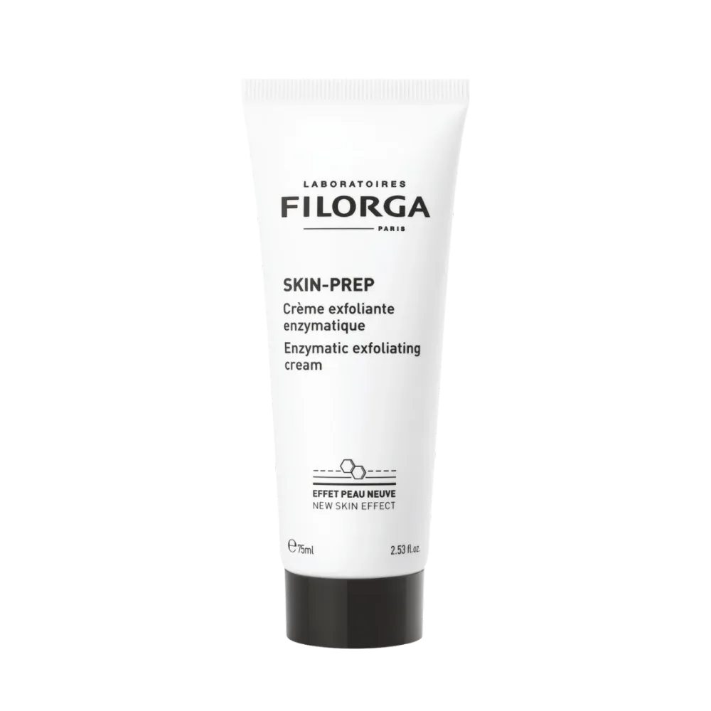 Пилинг для лица Filorga Skin-Prep Enzymatic Exfoliating Cream кремовый, энзимный и механический 2 в 1, 75 мл