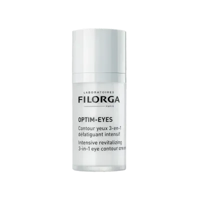 Крем для кожи вокруг глаз Filorga Optim-Eyes 3 в 1 против темных кругов, отеков и морщин, 15 мл