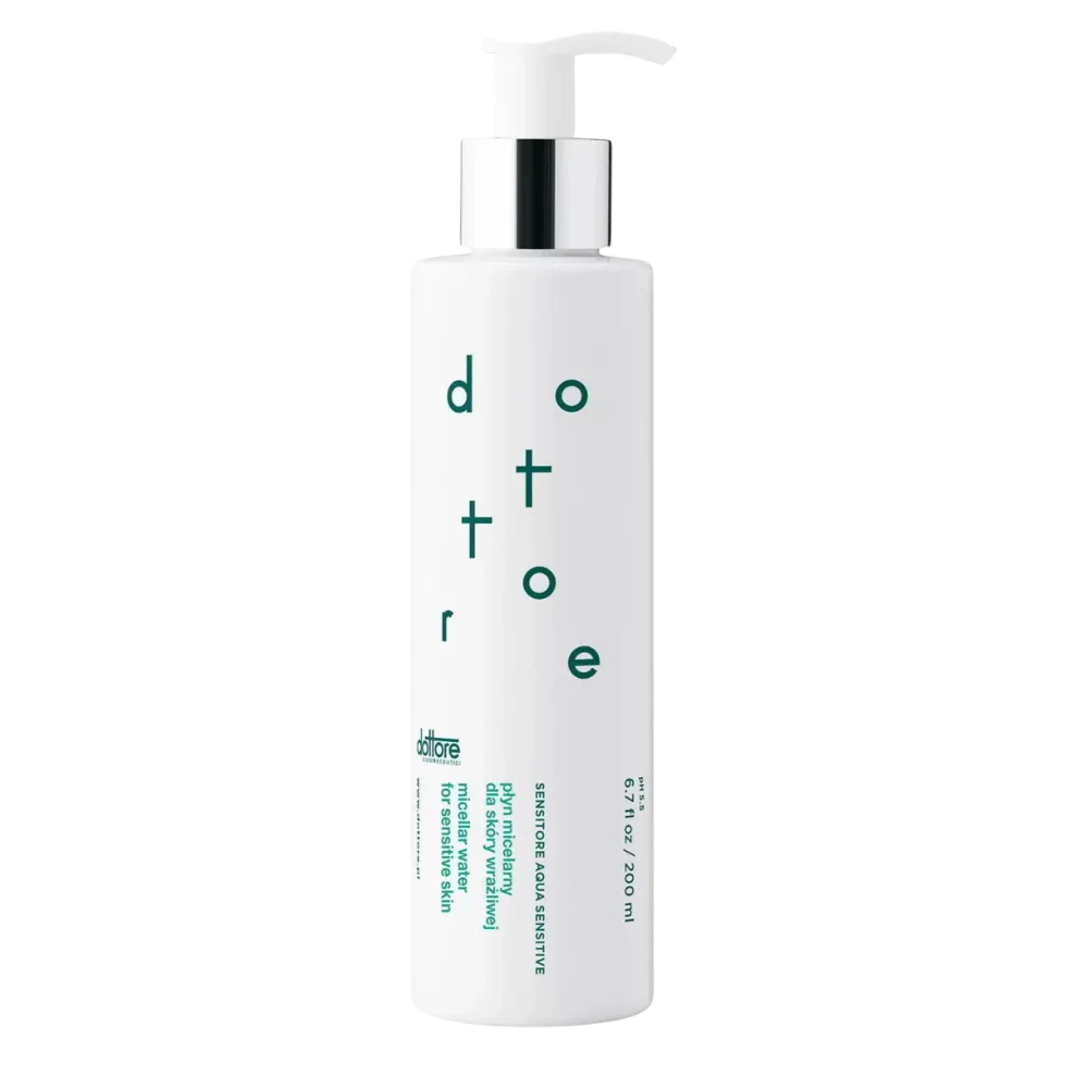 Мицеллярная вода Dottore Sensitore Aqua Sensitive без отдушки, для чувствительной кожи, 200 мл