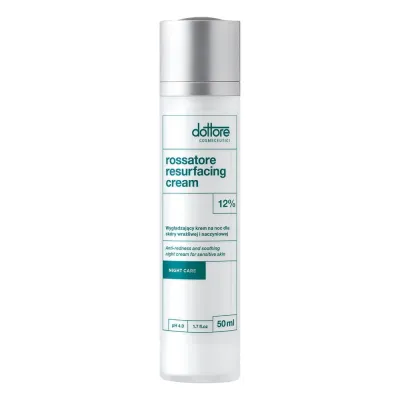 Ночной крем для лица Dottore Rossatore Resurfacing Cream разглаживающий, для сосудистой и чувствительной кожи, 50 мл