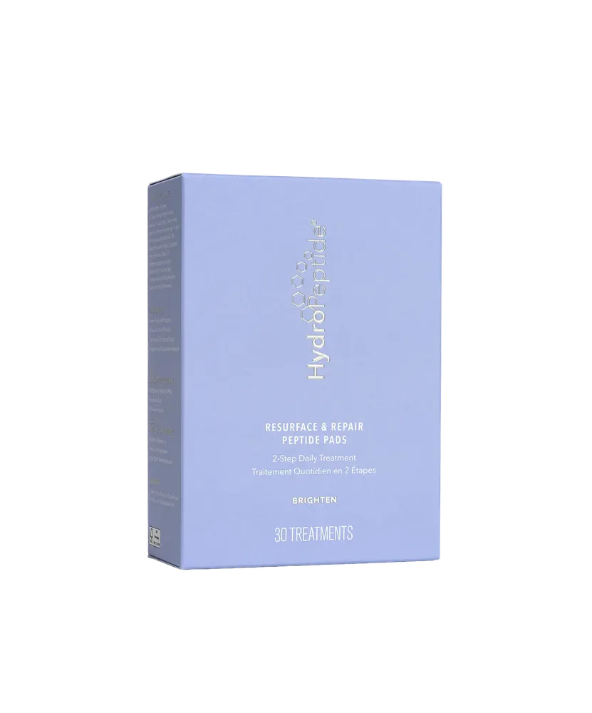 Пэды для лица HydroPeptide Resurface and Repair Peptide Pads двухэтапные, отшелушивающие