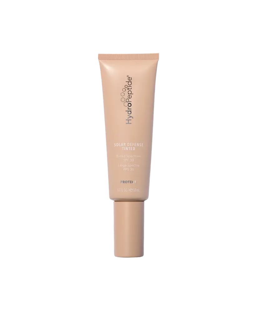 Тонирующий солнцезащитный крем для лица HydroPeptide Solar Defense Tinted, минеральный, SPF 30