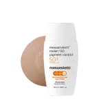 Тонирующий солнцезащитный флюид Mesoestetic Mesoprotech Melan 130, SPF 50+, 50 мл — фото 1