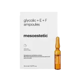 Ампулы для лица Mesoestetic Glycolic E+F, отшелушивающие, с гликолевой кислотой, 10 x 2 мл — фото 1