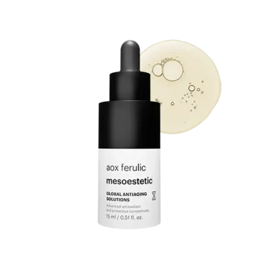 Сыворотка для лица Mesoestetic AOX Ferulic, антиоксидантная, с витамином C и феруловой кислотой, 15 мл
