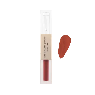 Помада Dermomedica Double Touch Lipstick двухфазная, стойкая, оттенок Satin Red