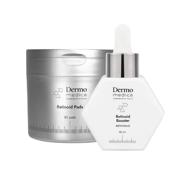 Бустер для лица Dermomedica Retinoid Booster, с 1% ретинола, с дисками, для кожи, склонной к акне