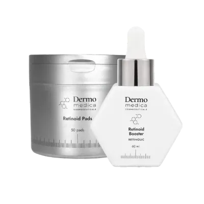 Бустер для лица Dermomedica Retinoid Booster, с 1% ретинола, с дисками, для кожи, склонной к акне