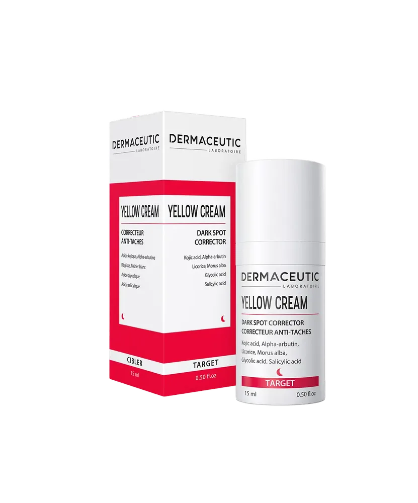 Точечный корректор пигментных пятен Dermaceutic Yellow Cream, концентрированный, 15 мл