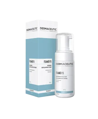 Отшелушивающая пенка для лица Dermaceutic Foamer 15, с гликолевой кислотой 15%, 100 мл