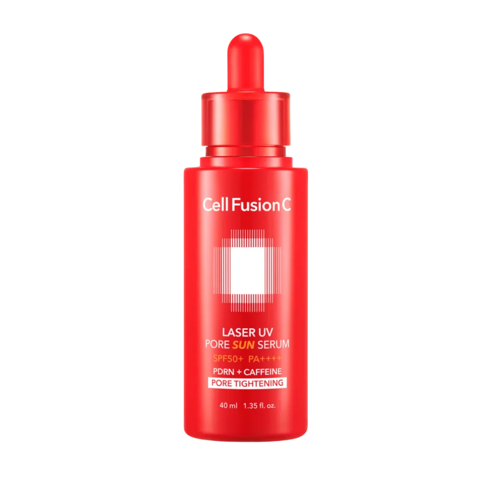 Солнцезащитная сыворотка для лица Cell Fusion C Laser UV Pore Sun Serum SPF 50+ PA++++, для жирной кожи, 40 мл