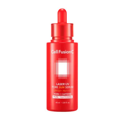 Солнцезащитная сыворотка для лица Cell Fusion C Laser UV Pore Sun Serum SPF 50+ PA++++, для жирной кожи, 40 мл