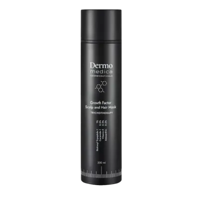 Маска для кожи головы Dermomedica Growth Factor Scalp and Hair Mask против выпадения волос, увлажняющая, 200 мл