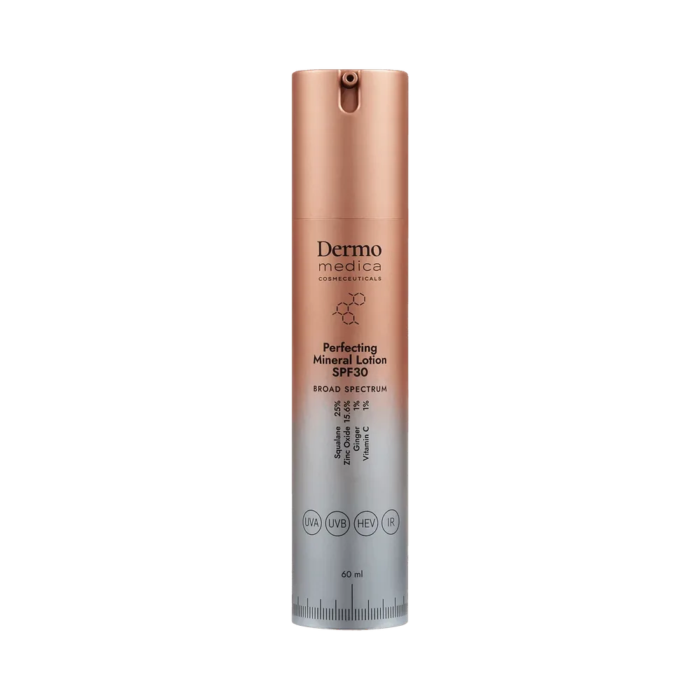 Солнцезащитный лосьон для лица Dermomedica Perfecting Mineral Lotion SPF 30, минеральный, 60 мл
