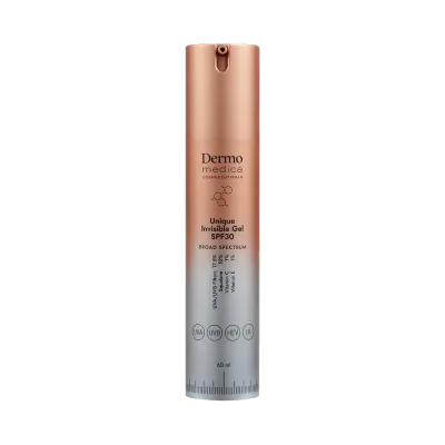 Солнцезащитная сыворотка для лица Dermomedica Unique Invisible Gel SPF 30, гелевая, 60 мл