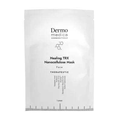 Тканевая маска для лица Dermomedica Healing TRX Nanocellulose Mask наноцеллюлозная, восстанавливающая, 1 шт