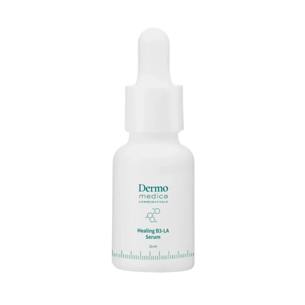 Сыворотка для лица Dermomedica Healing B3-LA Serum, с ниацинамидом, для кожи, склонной к высыпаниям, 30 мл