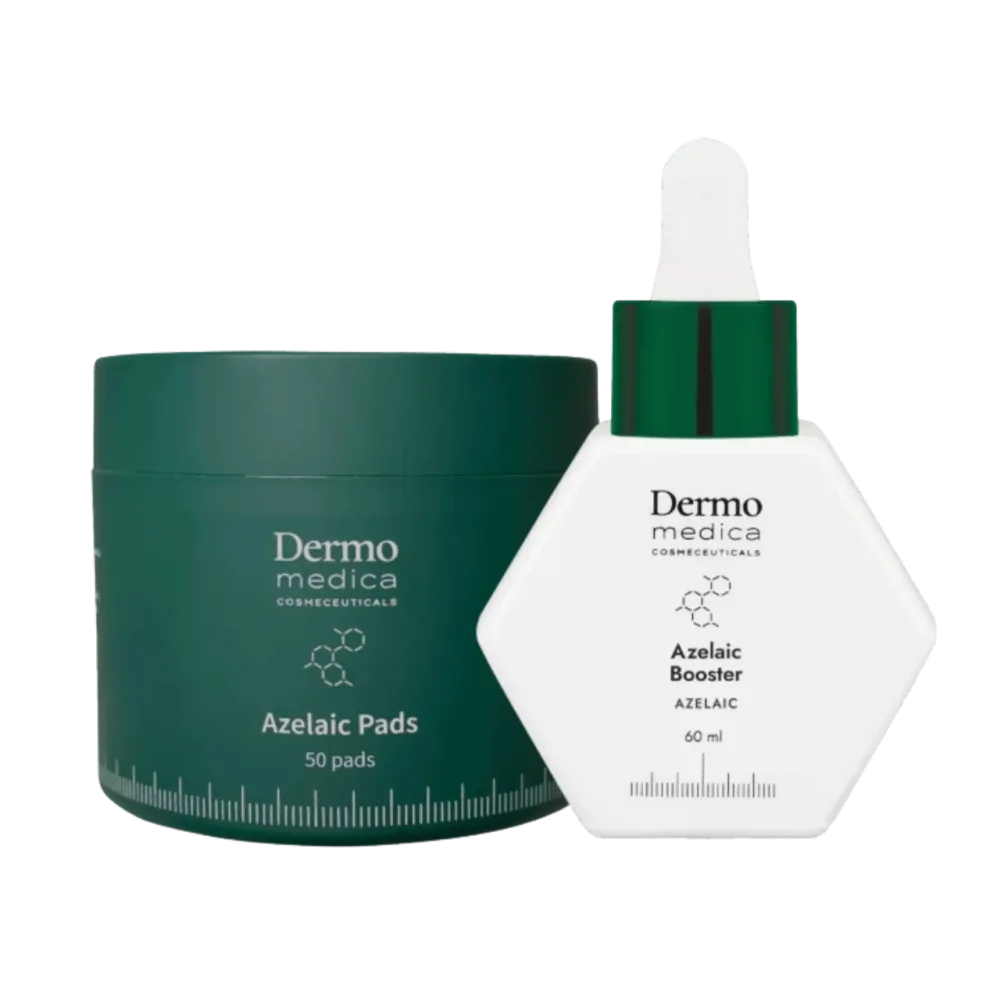 Бустер для лица Dermomedica Azelaic Booster, с 10% азелаиновой кислоты, с дисками, 60 мл