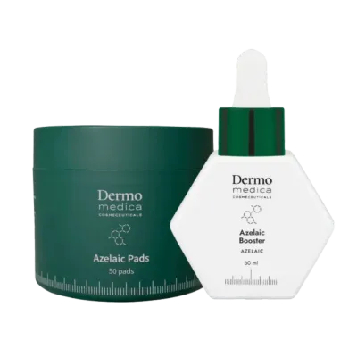 Бустер для лица Dermomedica Azelaic Booster, с 10% азелаиновой кислоты, с дисками, 60 мл