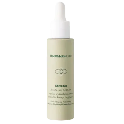 Сыворотка для лица Health Labs Care Solve On Acne Serum AHA 5%, для проблемной кожи, 30 мл