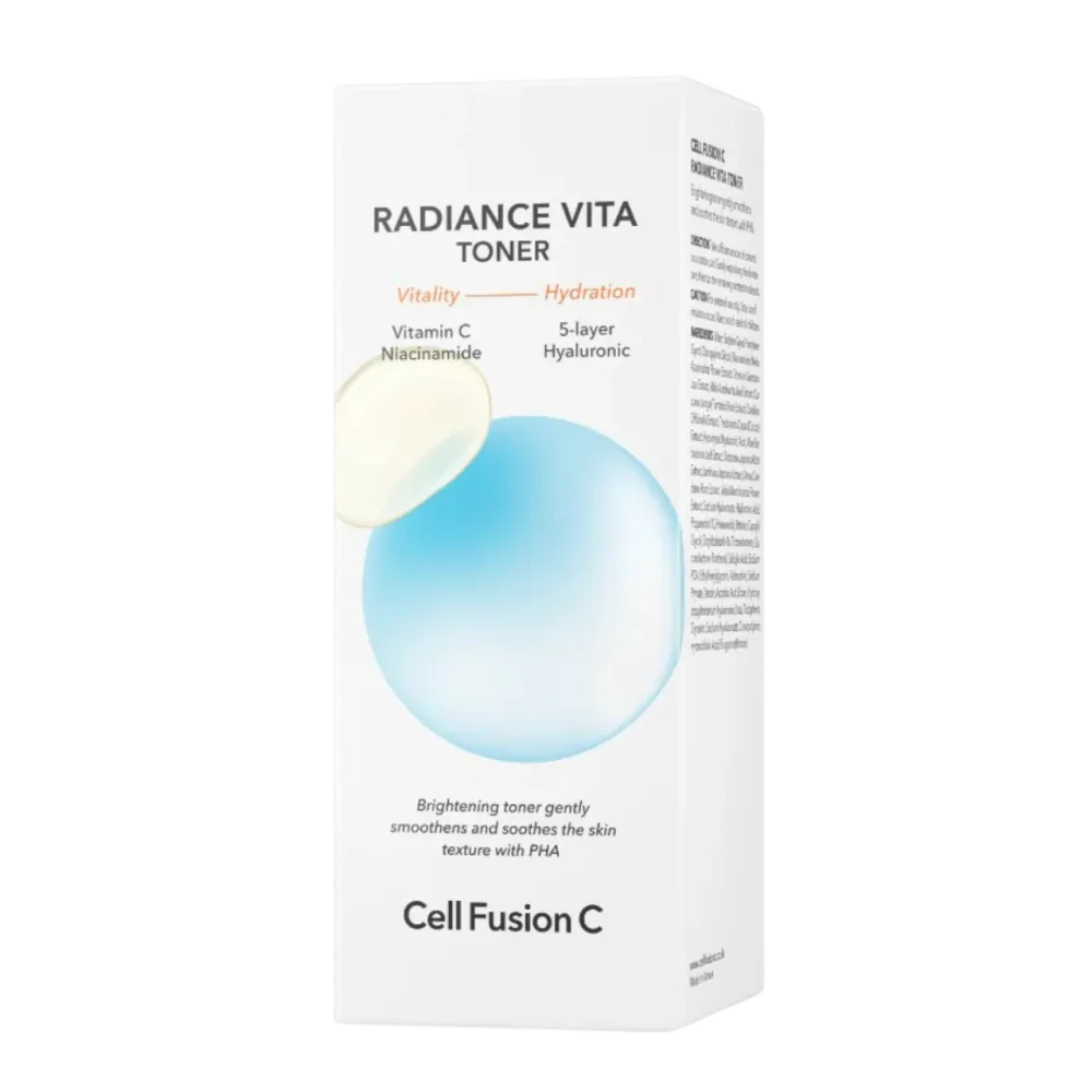 Тоник для лица Cell Fusion C Radiance Vita Toner осветляющий, с PHA-кислотой, 300 мл