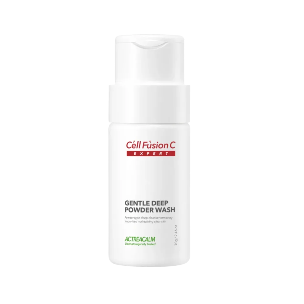 Энзимная пудра для умывания Cell Fusion C Gentle Deep Powder Wash Expert с папаином, отшелушивающая, 70 г