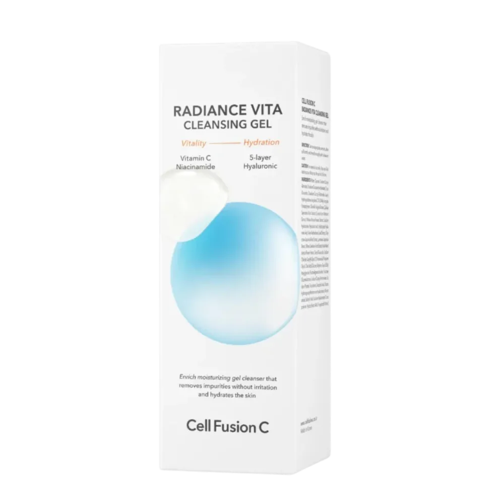 Гель для умывания Cell Fusion C Radiance Vita Cleansing Gel с витаминами, для сияния, 200 мл