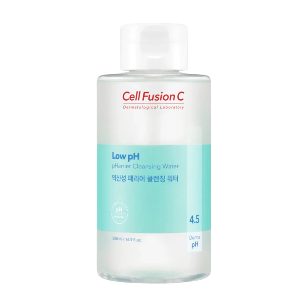 Мицеллярная вода Cell Fusion C Low pH pHarrier Cleansing Water мягкая, для сухой и чувствительной кожи, 500 мл