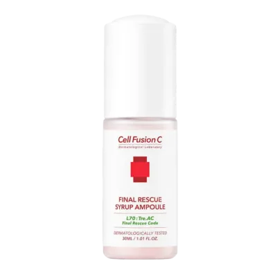Ампула для лица Cell Fusion C Final Rescue Syrup Ampoule, успокаивающая, для чувствительной кожи, 30 мл