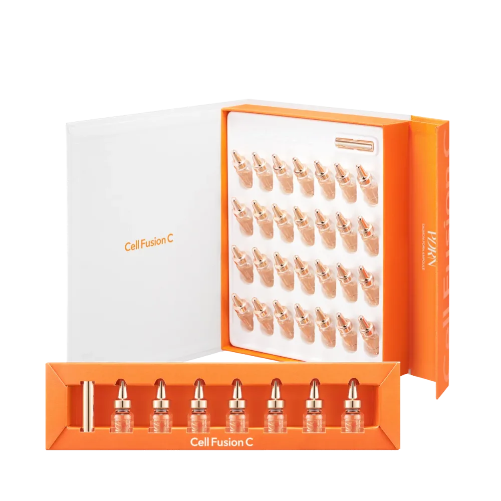 Ампулы для лица Cell Fusion C Salmon PDRN Ampoule, с полинуклеотидами лосося, 7 шт