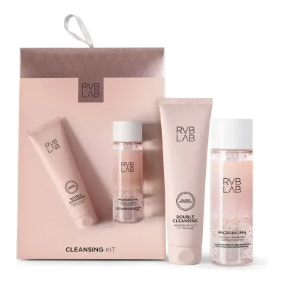 Набор для очищения лица RVB LAB The Skin Microbioma Cleansing Kit: масло-гель для умывания и тоник, 150 мл, 200 мл