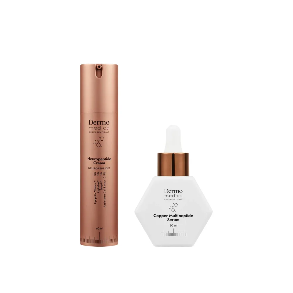 Набор Dermomedica Neuropeptide Cream и Copper Multipeptide Serum, крем и сыворотка с пептидами