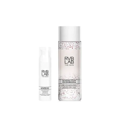 Набор для лица RVB LAB The Skin Microbioma: крем Pre-probiotic Cream и тонер Rebalancing Hydra-Toner