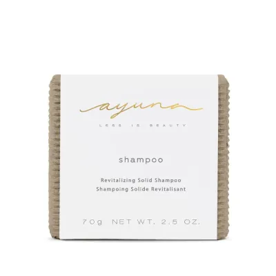 Твёрдый шампунь Ayuna Revitalizing Solid Shampoo питательный, 70 г